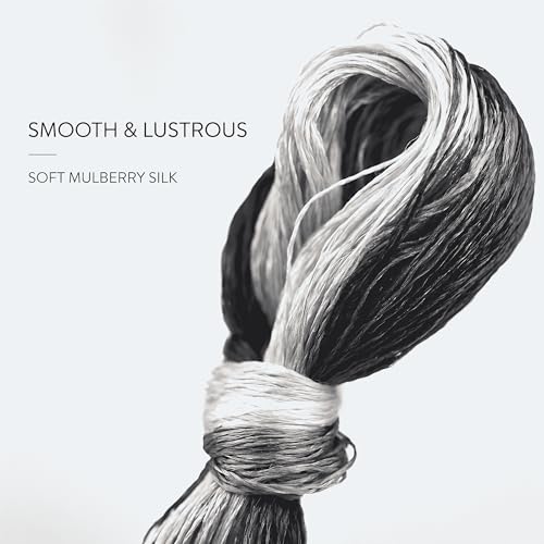 Image of Mulberry Silk Floss Embroidery Thread Floss-Cross Stitch Threads China Silk Woven Jewelry Threads DIY Sewing Kits (116)