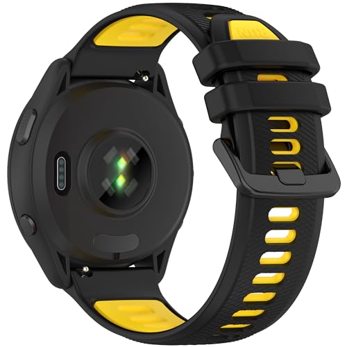 Correa silicona 22mm para Garmin Forerunner 265/255/Vivoactive 4