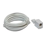 Entstörfilter/ – Kabel Modem ADSL 3 m (US auf US) mit Adapter UK zu US