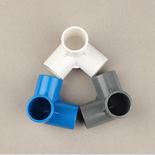 20mm 16pcs plástico PVC Manguera tee Conector del Adaptador de tubería de riego de jardín de riego de 3 vías Conjunto for Piezas de Tubo Herramientas