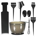 CORHAD Teiliges Haarfärbe Farbmischschale Pinsel und Kamm Vielseitiges DIY...