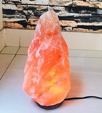 Josan Brothers Natural Air Purifier Ionizer Himalayan Salt Lamp - Organic Pink Rock Salt Table Lamp Electric - Vastu, Feng Shui, Home Decor, Pack of 1 (Natural 15 kg)
