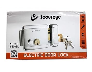 SR SECURITY SYSTEM Electric Door Lock (Rim Lock) 200EL (Left Open)