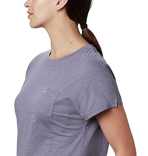 Image of Columbia Women's Polyester Regular Fit T-Shirt