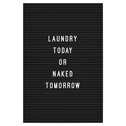 artboxONE Poster 30x20 cm Typografie Letterboard Laundry Today - Bild Letter Buchstaben Haushalt