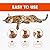 KATIX Flea and Tick Collar for Cats, Cat Flea Collars, 12 Months Protection, 13 Inches in Length, 100% Herbal Ingredients, Waterproof Tick Collar for Cats, Durable Protection, One Size Fits All