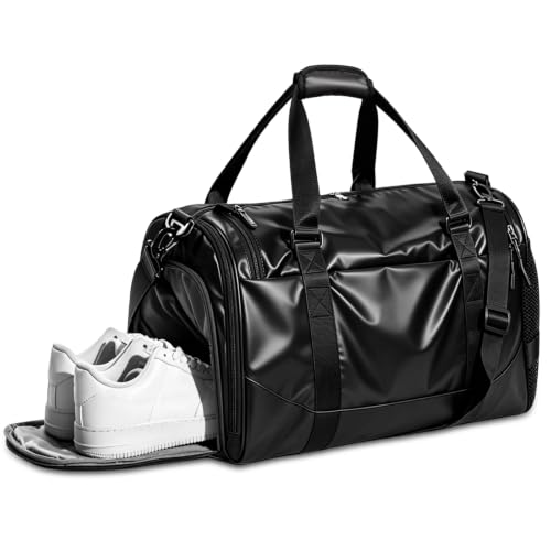 Mochila 45L Bolsa de Academia 2 em 1, com Compartimento para Tênis