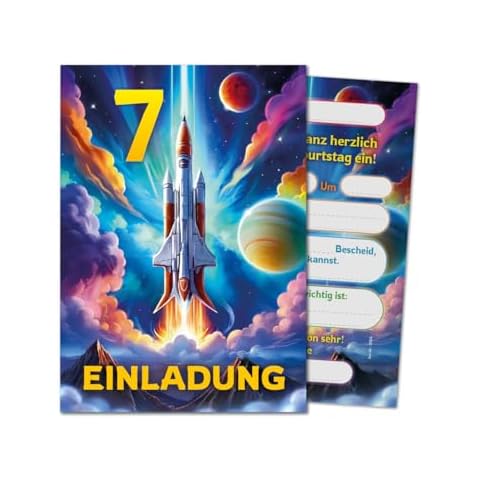Lot de 12 cartes d'invitation JuNa-Experten Cover