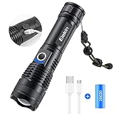 Rechargeable LED Flashlight, Elekin 3000 Lumen Powerful Ultra Bright Military LE...