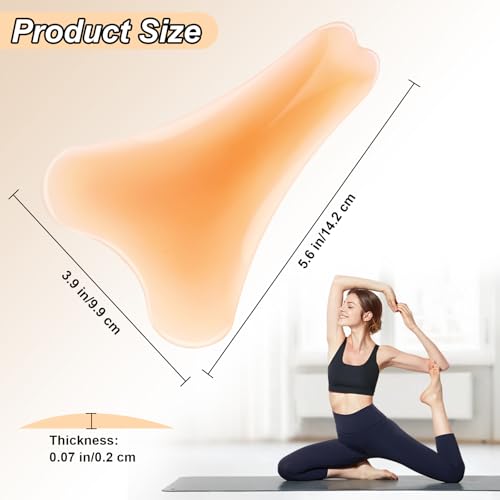 Image of 3 Pack Y Shape Concealer for Women, Reusable Invisible Self-adhesive Silicone Pads, Underwear Guard Seamless Hider Covers Silicone Insert for Bikini Leggings Swimsuits Yoga Pants Turquoise