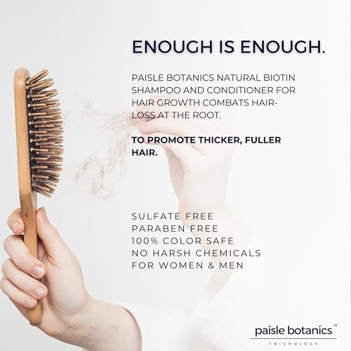 Paisle Botanics 2-IN-1 Biotin 2 In 1 Shampoo And Conditioner Men & Women Biotin Shampoo And Conditioner For Thinning Hair Treatment Women & Mens Shampoo And Conditioner 2 In 1 Biotin thumb #2