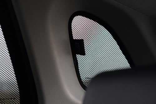 Satz Car Shades kompatibel mit Suzuki S-Cross 5 türer 2022- (6-teilig) Passgenaue Sonnenschutzblenden
