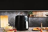 Linsar - 5.5 L Air Fryer - Digital Air Fryer - XL 6-Qt Family Size - One-Touch Digital Control Presets, Broil, Roast - Bake, Nonstick Dishwasher-Safe Parts - Automatic Shutoff