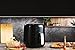 Linsar - 5.5 L Air Fryer - Digital Air Fryer - XL 6-Qt Family Size - One-Touch Digital Control Presets, Broil, Roast - Bake, Nonstick Dishwasher-Safe Parts - Automatic Shutoff