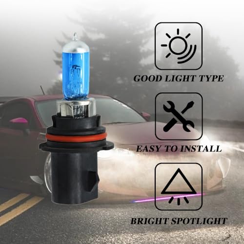 Haobo QP7111 2Pcs Halogen Headlight Bulb, Car Super Bright Led Bulb, 9004/9007 Led Headlight Bulbs thumb #3