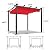 10‘x10’ Louvered Pergola, Retractable with Sun Shade Canopy Patio Pergola, Heavy Duty Aluminum Pergolas for Gardens, Pavilion Grill Gazebo, Backyards and Decks, Grape Trellis (Khaki)