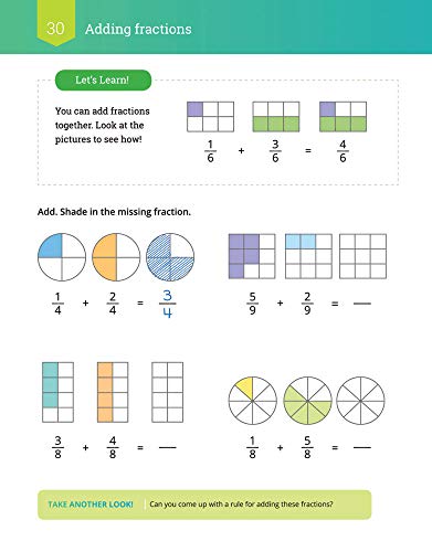 IXL Math Workbook: Grade 4 Fractions and Decimals