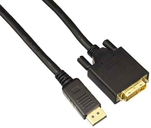QVS DPDVI-15 Display Cable, 15', Black