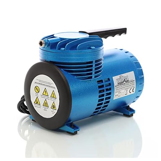 Compresor de membrana AS06 para aerografía 3,5 bar