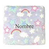 ¿Qué otro nombre recibe el chal? Descubre sus variaciones y usos CARREDANA Manta guarderia con Nombre .Manta Personalizada 130x120cm.Personalziable con Nombre.Sabana encimera/Manta guarderia (Polar Estrellas)