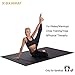 GXMMAT Large Yoga Mat 6'x4'/6'x6'/7'x5'(7mm/9mm), Extra Thick Workout Mats for Home Gym Flooring,Ultra Comfortable Non-Slip Quick Resilient Barefoot Wide Exercise Mat for Pilates,Stretching,Meditation