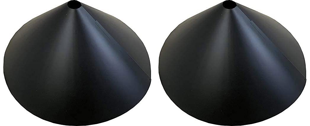 Selections Metal Wrap around Squirrel Baffle to Stop Squirrels Stealing Bird Food (Pack of 2)