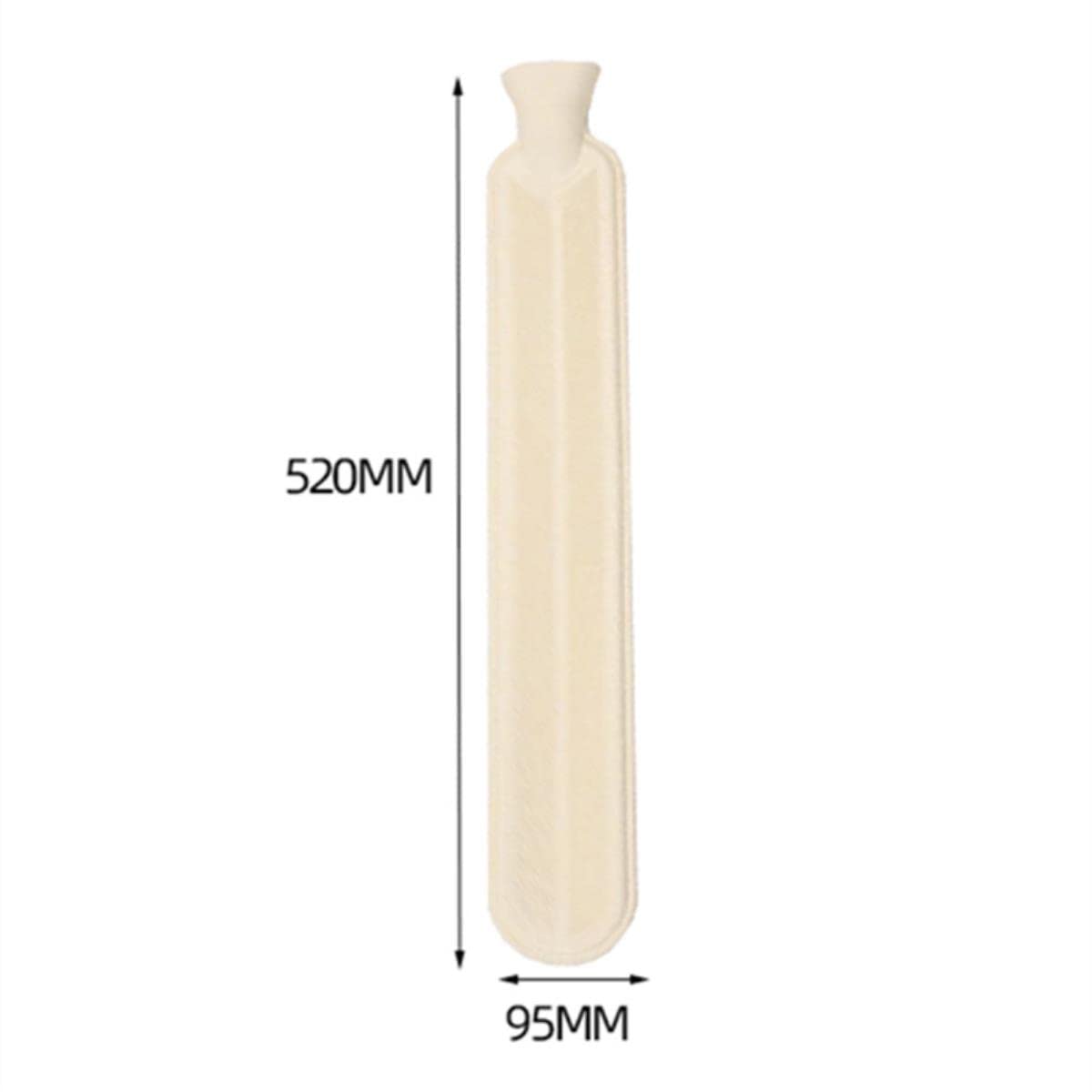 Lange Wärmflasche mit weichem Bezug für Schulter, Rücken, Beine, Taille, kalte Verwendung, 1 l, Halswasserbeutel, Winter, warmes Bett, Geschenk für Frauen, China