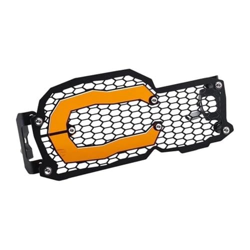 Grille couverture phare motos orange compatible F800GS F700GS F650GS F800R 2008-2022