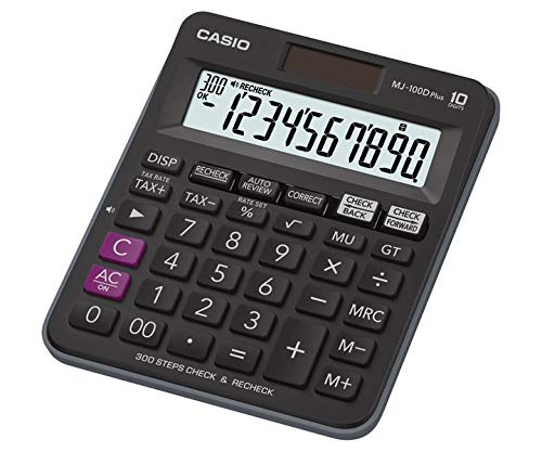 Casio MJ-100DPLUS-WA-DPW Desktop Tax Calculator