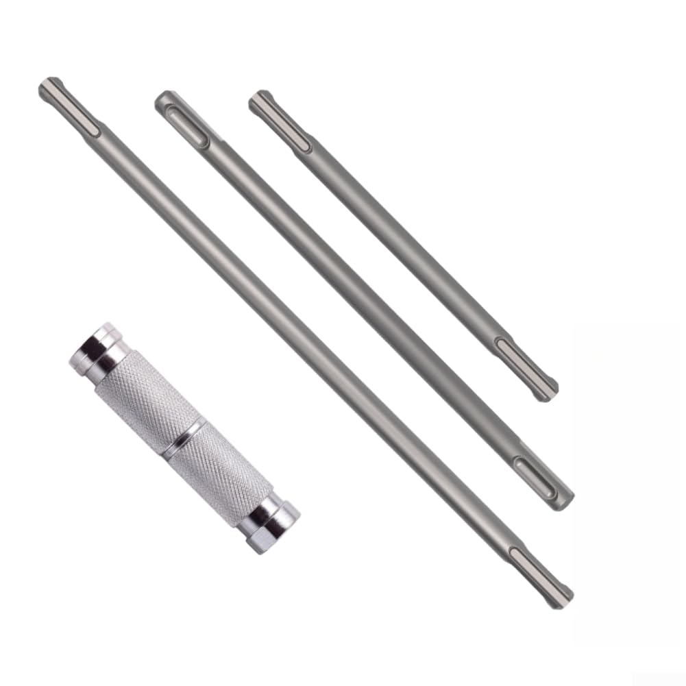 Taladro de martillo con varilla de extensión de acero al cromo vanadio Cr-V
