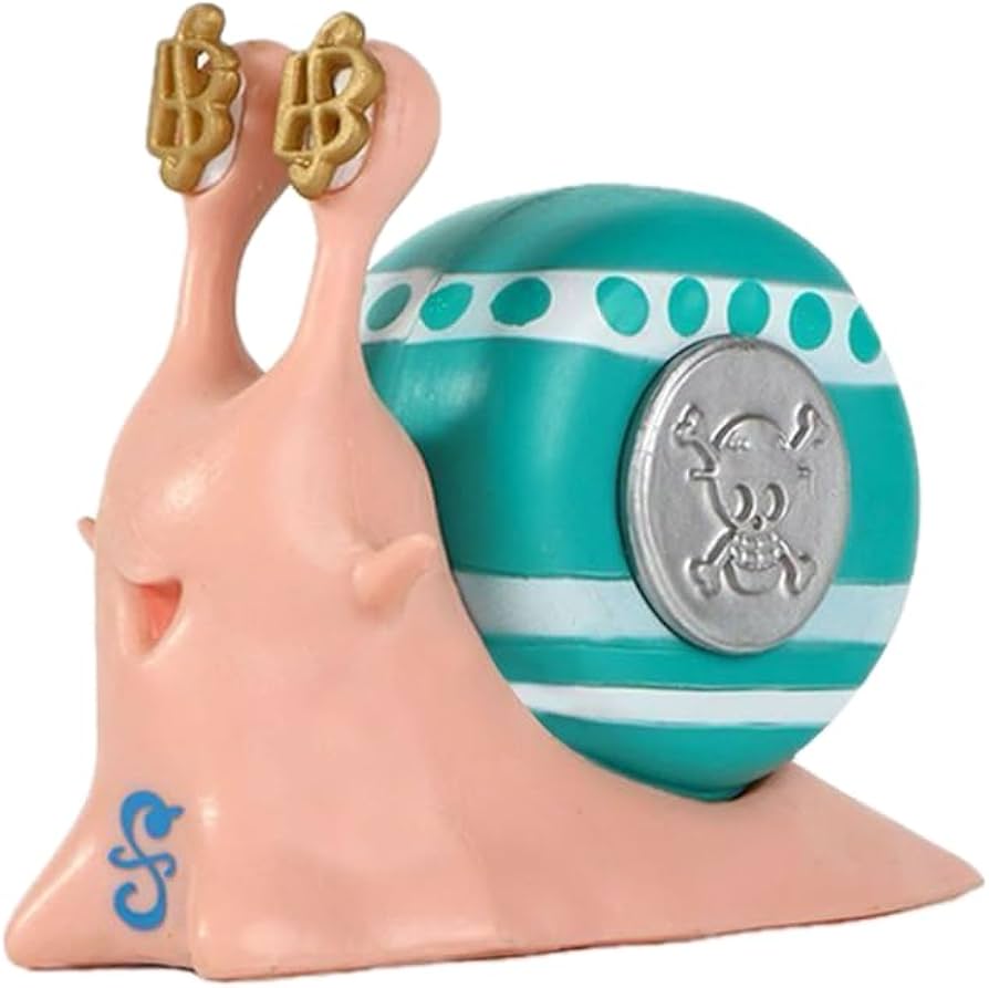 Wecoeur Nami One Piece Den Den Mushi Transponder Snail Collectible