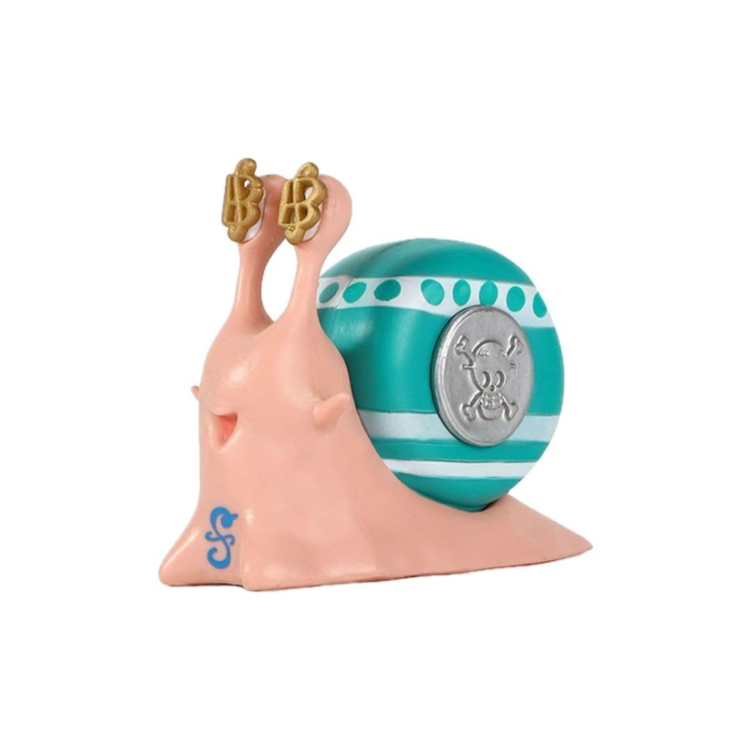 Wecoeur Nami One Piece Den Den Mushi Transponder Snail Collectible Action Figures - Add to Your Grand Line Crew & Become Part of The Nakamas (Nami)