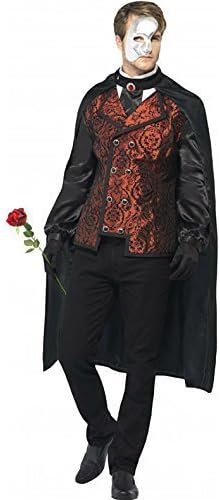 Smiffy's Men's Phantom Of The Opera Costume Fancy Dress
