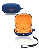 Yystao - Custodia per Apple Powerbeats Fit, in morbido silicone, compatibile con Apple Powerbeats Fit, con cordino, antipolvere, antiurto e durevole, colore: Blu