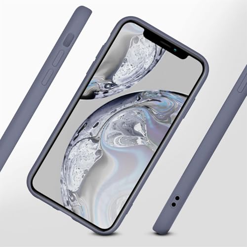 Coque silicone iPhone 11 Pro gris mat pour usage quotidien - 2