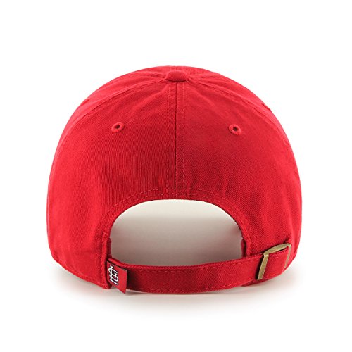 image for MLB '47 Brand Clean Up Adjustable Cap, St. Louis Cardinals, 23, One Si