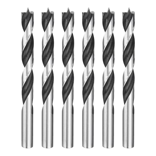 Foret hélicoïdal argenté de 12 mm de diamètre pour plaques de caoutchouc
