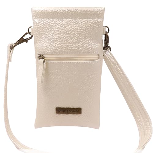 Image of MyEyeglassCase Soft Crossbody Sunglasses Case, Large to XL Squeeze Top Glasses Pouch, Women Eyeglass Holder Sleeve Travel Bag