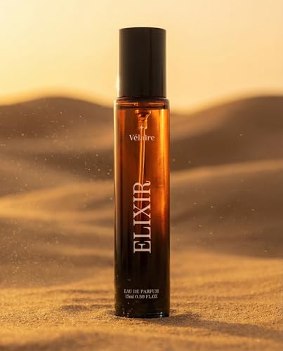 Image of Velaire Elixir Long Lasting Perfume for Men and Women | EDP Premium Rich | Musk, Vanilla | Jasmine, Orange, Lavender | Perfume Gift | Luxury Gift for Him and Her | Travel Kit | 15ml