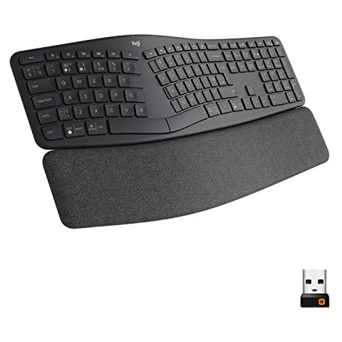 Logitech ERGO K860 - kabellose ergonomische Tastatur mit geteilter Tastenanordnung, UK QWERTY Cover