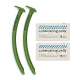 RHINO RESCUE Nasopharyngeal Airway, NPA Nasal Airway 28 FR. with Lubricants (2-Pack)