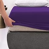 AYASW Fitted Sheet Only Queen Size - Deep Pocket Soft Bed Fitted Bottom Sheet - 1800 Brushed Microfi