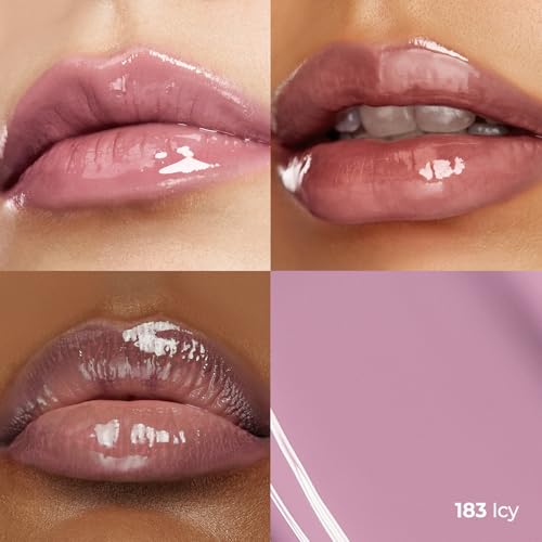 Image of Laka Fruity Glam Tint | Glowing Korean Lip Tint with Hydrating Lightweight Texture | Buildable Color, Non-Sticky High Shine Gloss | K-Beauty Korean Makeup | #183 Icy, 0.15oz