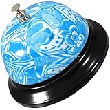 Baluue 呼び出しベル デスクベル カスタマーサービスベル レストラン ホテル受付 キッチン用 明瞭な音と耐久性ある素材 美しいプリントパ