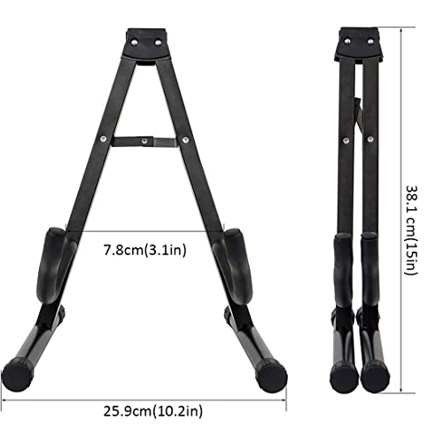 Stand De Guitare Pliant, Universel Un Cadre De Cadre Pour Toutes Les Guitares De Guitares Électriques Guitares… - Les Beatles, Paul McCartney, John Lennon, RIngo Starr, George Harrison Stand De Guitare Pliant, Universel Un Cadre De Cadre Pour Toutes Les Guitares De Guitares Électriques Guitares… – Image 6