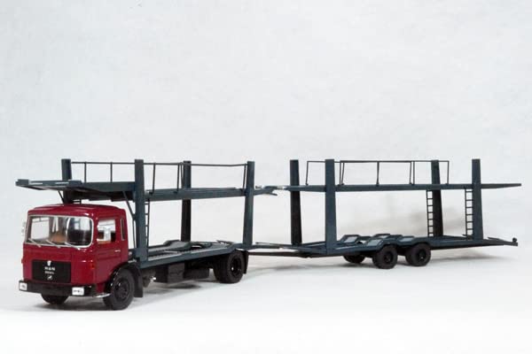 Amazon | 1/43 MAN カー トランスポーター トレーラー MAN | ミニカー