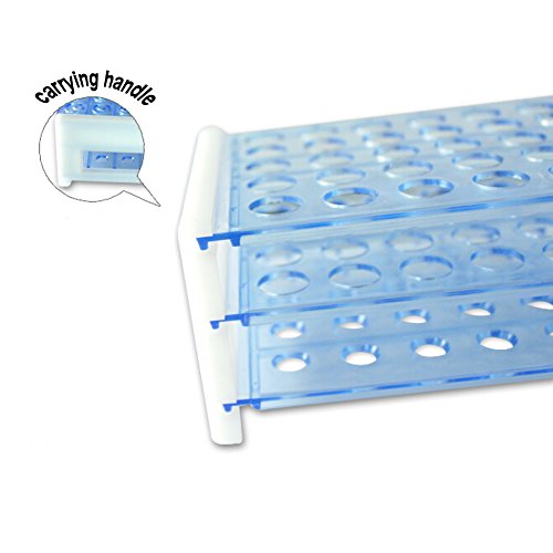 Bipee Plastic Test Tube Rack For 18Mm Tubes, Hole 40, Detachable #TOP1