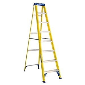 Louisville Ladder FS2008 8-Foot Step Ladder, 8 feet, Yellow