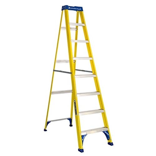 Louisville Ladder FS2008 8-Foot Step Ladder, 8 feet, Yellow