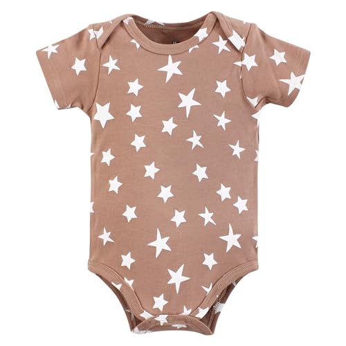 Image of Hudson Baby Unisex Baby Cotton Bodysuits, Hot Air Balloon, 18-24 Months